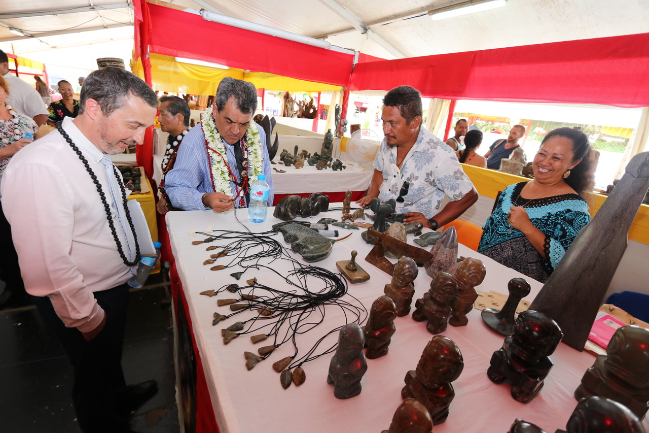 Les artisans des six îles de l’archipel ont fait le déplacement pour vous présenter le fruit de leur travail.