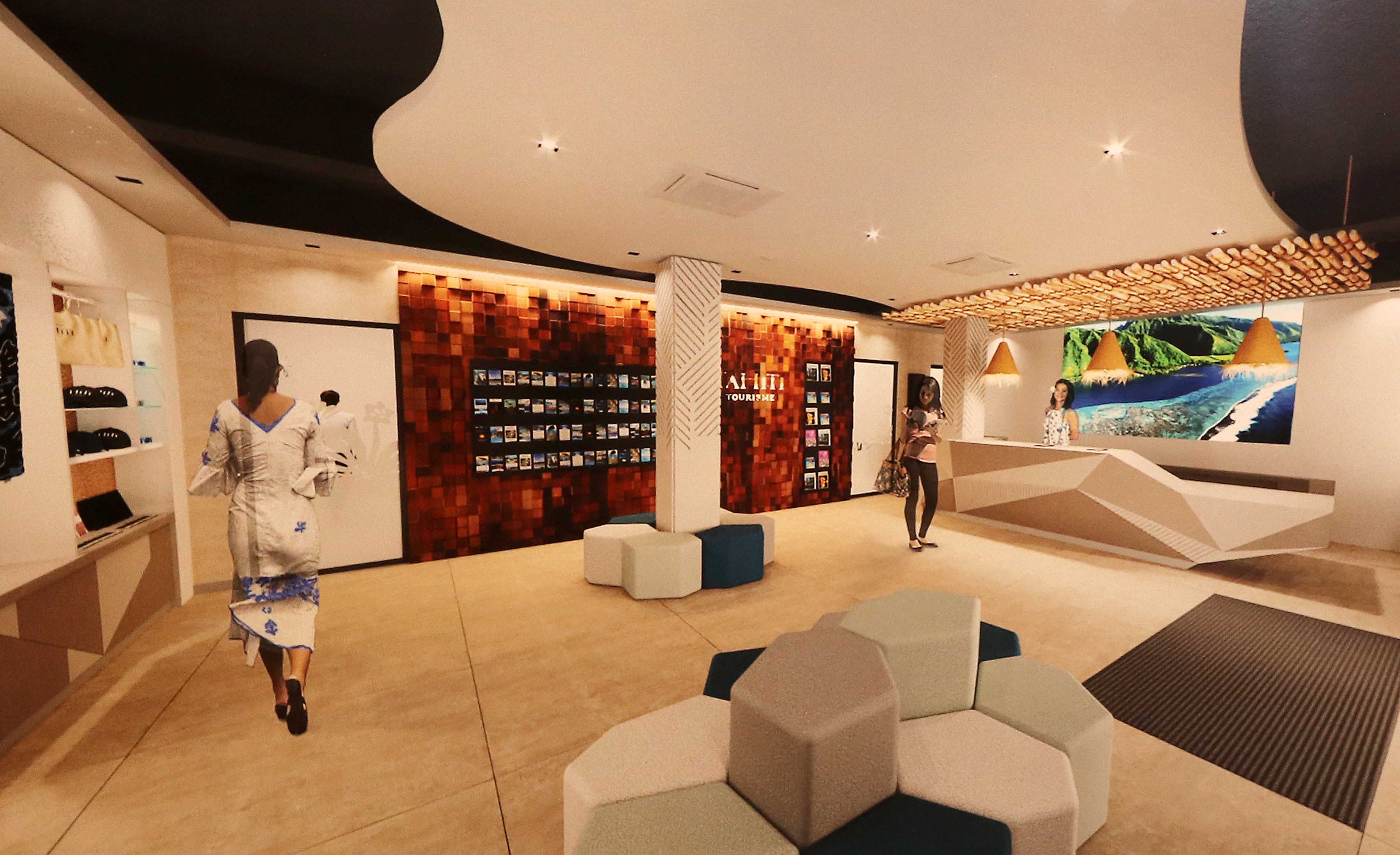 Ce futur espace sera dédié à l’accueil et à l’information des touristes et de la population, mais aussi, un lieu d’exposition. © Rochet Wenisch Architectes