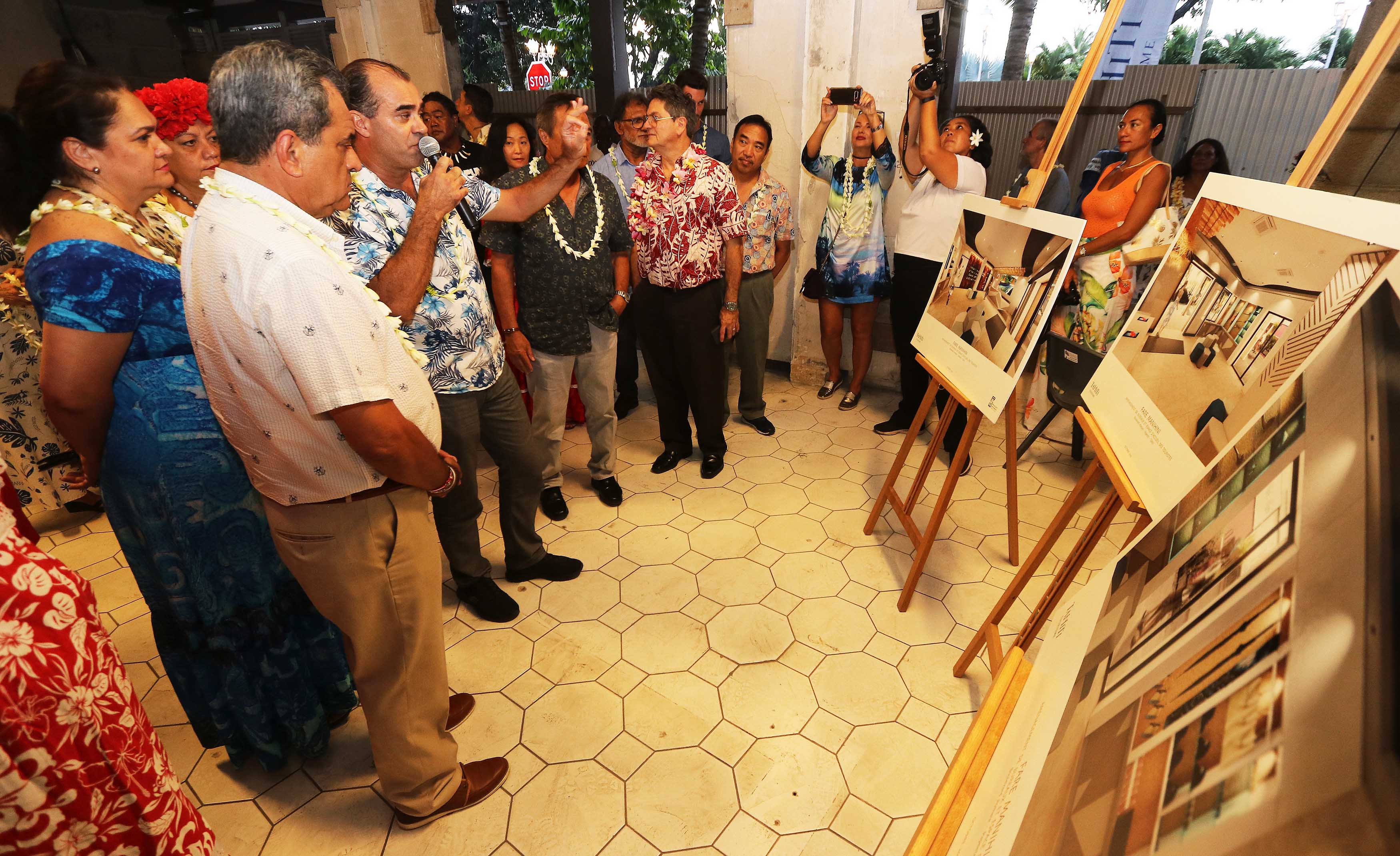 -La durée des travaux est estimée à trois mois environ, avec une livraison prévue en début d’année 2020. © Présidence de la Polynésie française.