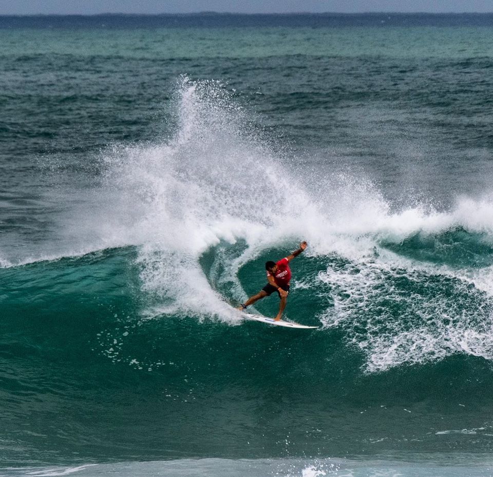 Bourez à Haleiwa, un spot où il  excelle