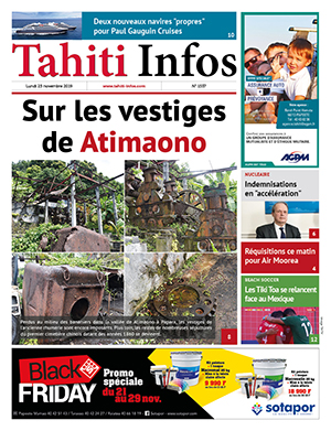 Cliquez sur la Une pour lire le journal