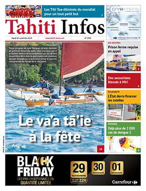 Cliquez sur la Une pour lire le journal