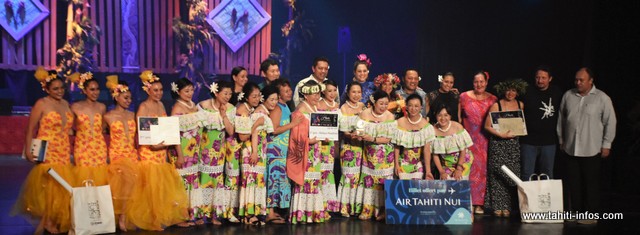 Hui Hula O Lei Aloha grand vainqueur du Hura Tapairu Manihini