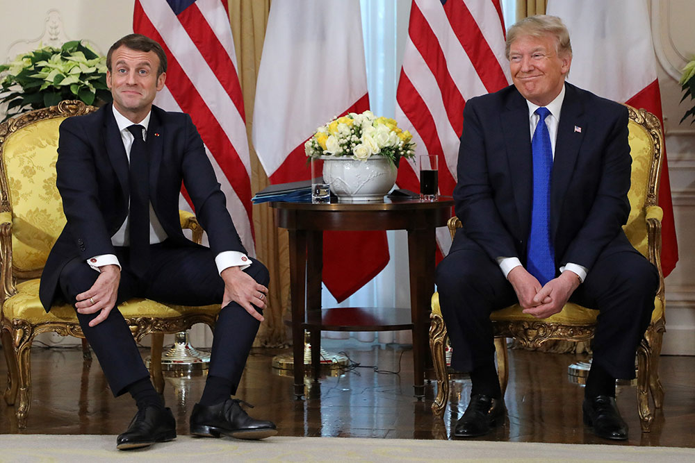 Otan: Trump s'en prend à Macron avant le sommet du 70e anniversaire