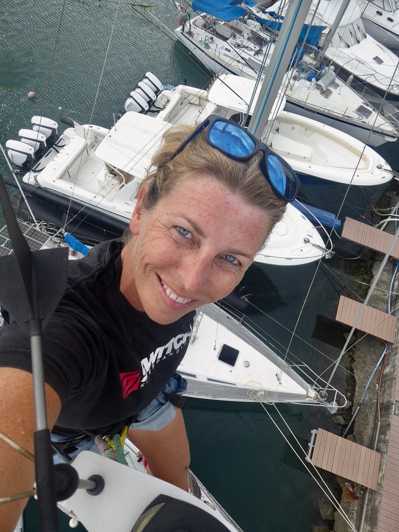 Diane Jüllich est rentrée en Polynésie en août après 2 ans et demi d’aventures en mer, qu’elle a raconté en blog, en vidéo et dans un livre. Elle devrait repartir bientôt.