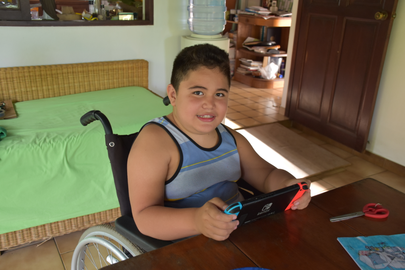 Ra'i est fan de la dernière console Nintendo.