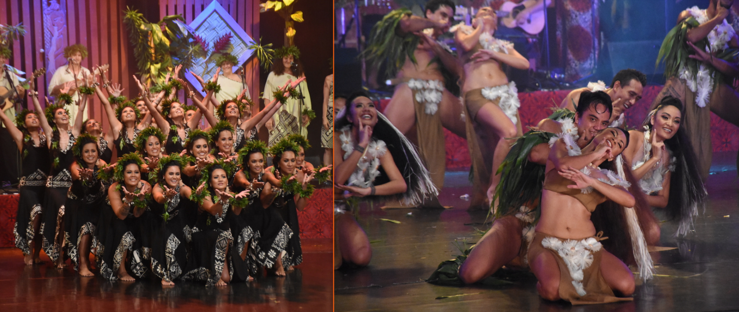 Hana et Hō mai, grands vainqueurs du Hura Tapairu