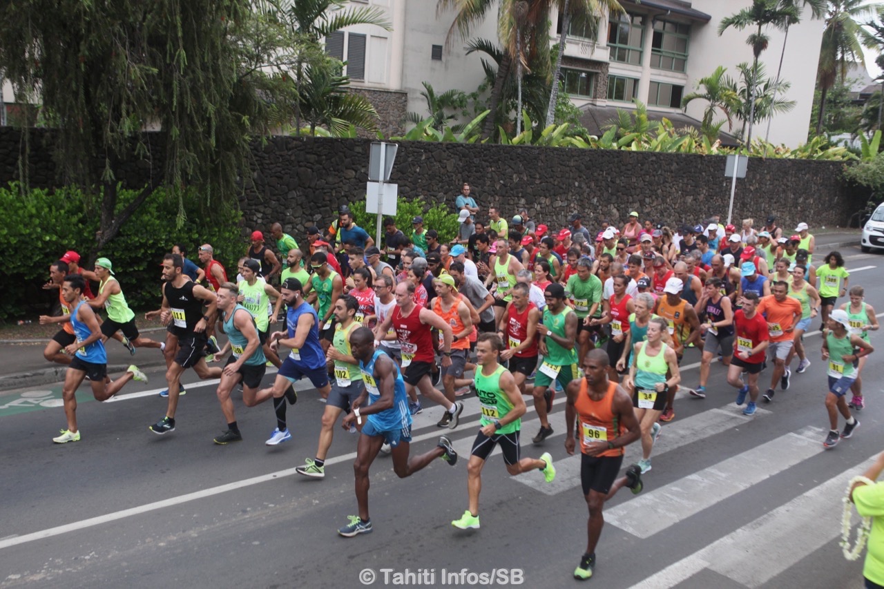 Plus d'une centaine de participants au départ