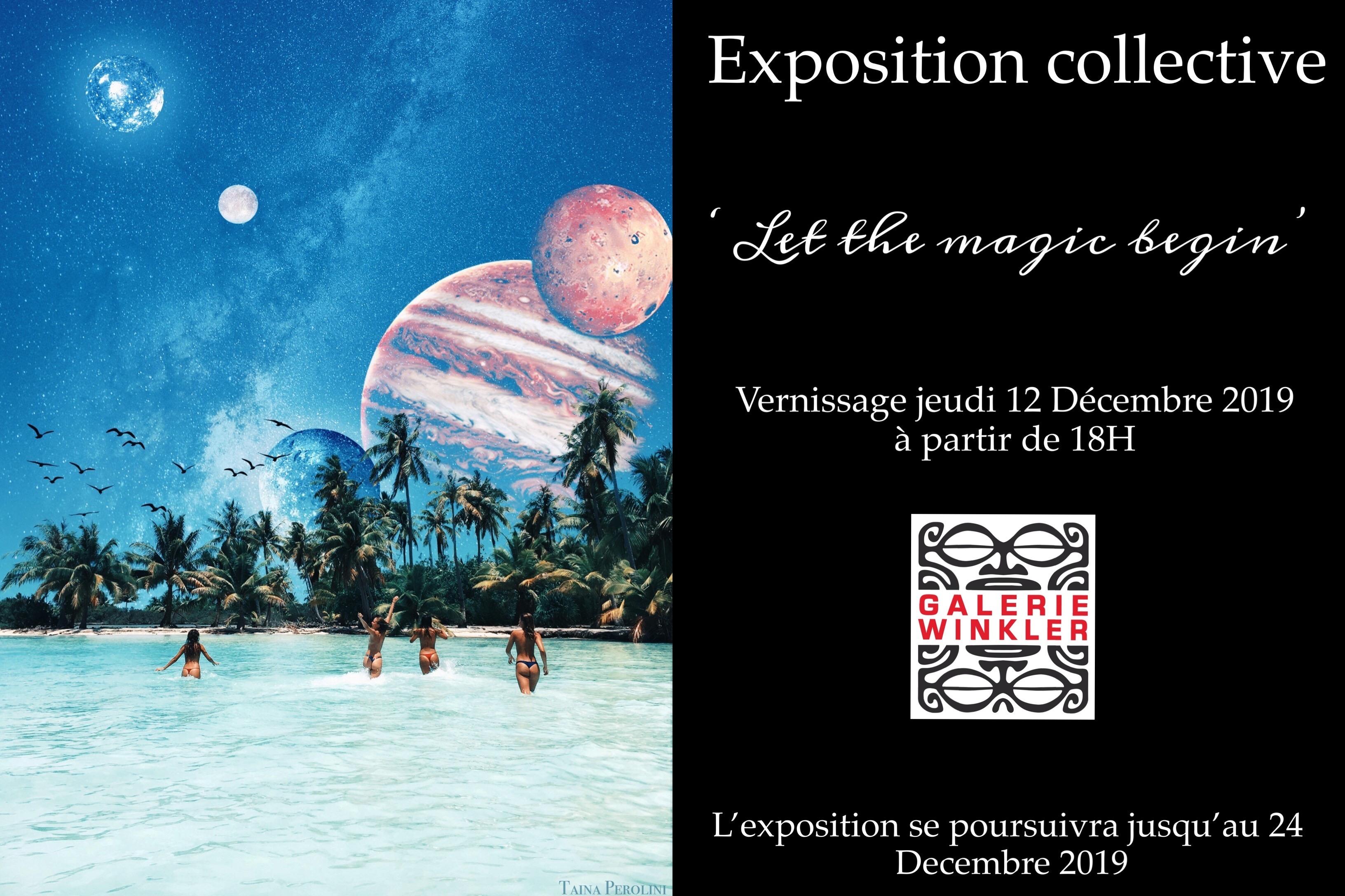 "Let the magic begin" à la galerie Winkler