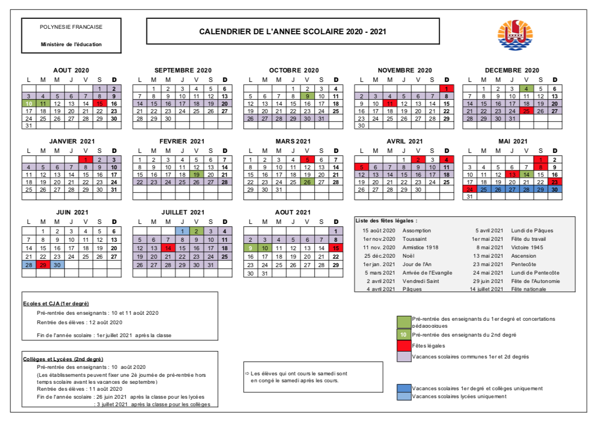 Vacances Scolaires Calendrier 2021 Les calendriers scolaires 2020 2023 dévoilés