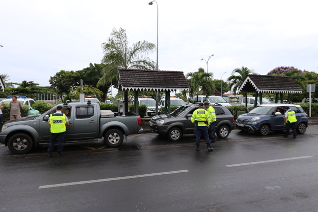 Visite aux services de l'Etat qui travaillaient le soir du réveillon