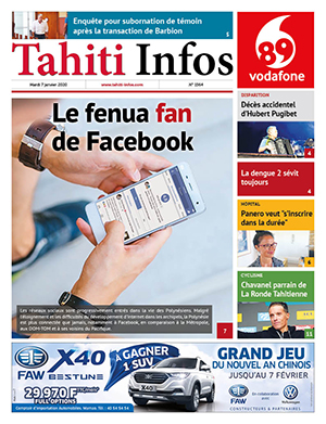 Cliquez sur la Une pour lire le journal