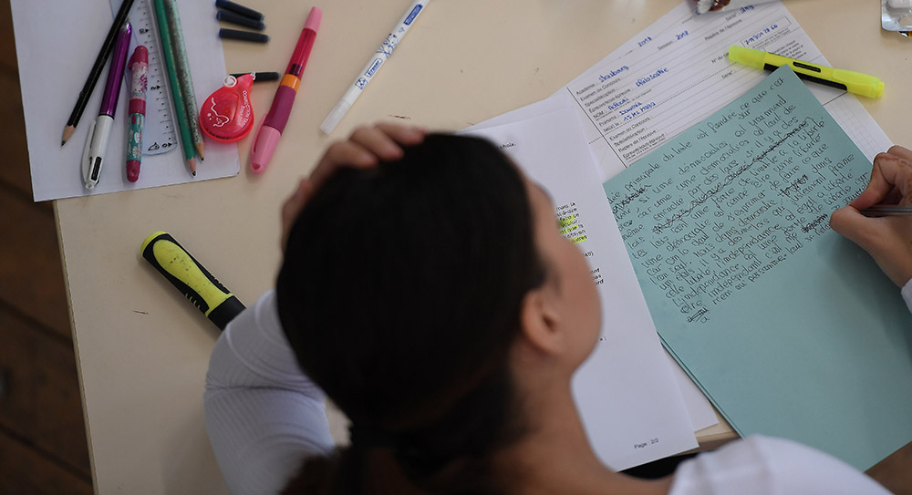 Les premières épreuves du nouveau bac menacées par un boycott des profs