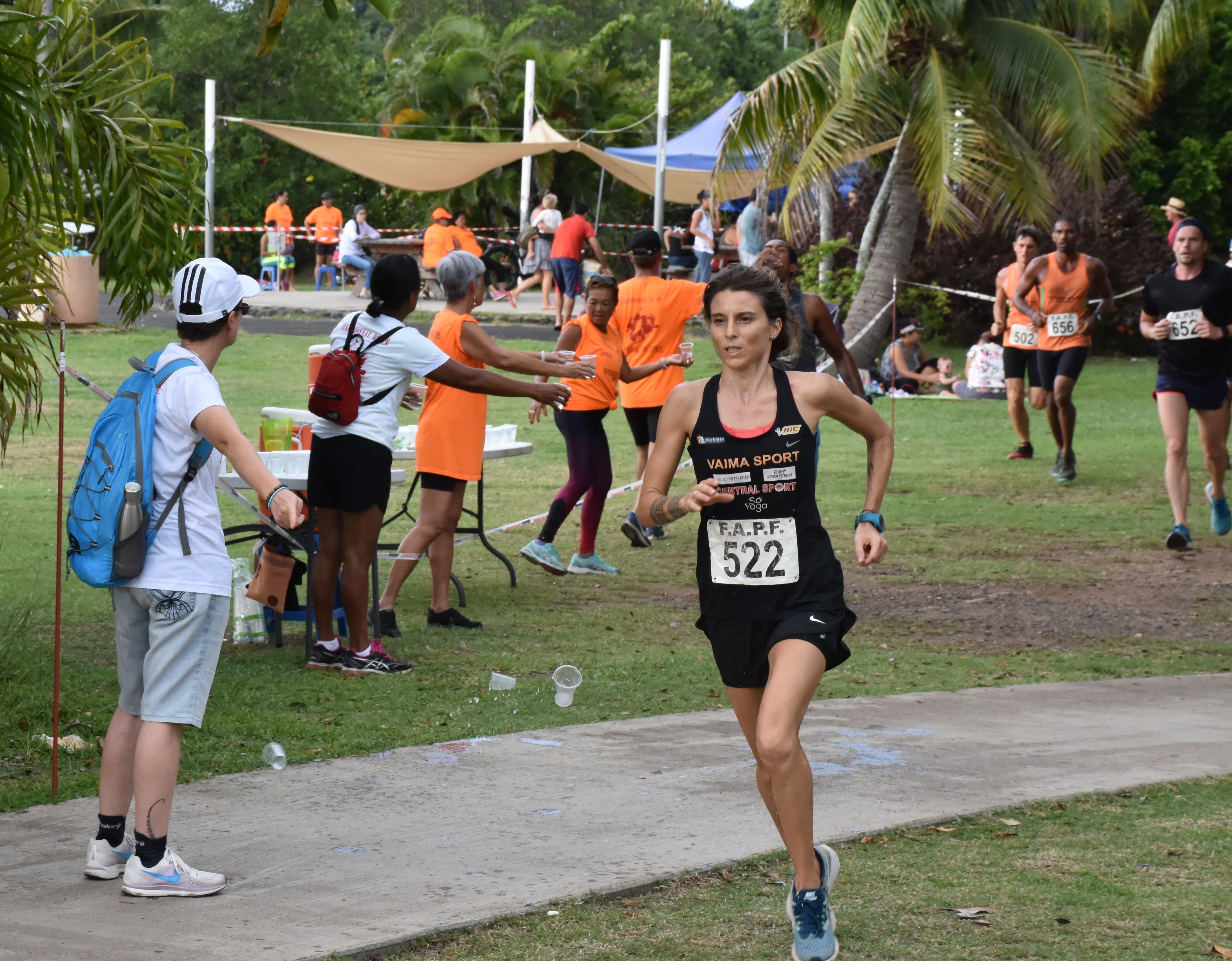 A l'issue des deux premiers kilomètres Sophie Bouchonnet avait déjà creusé un petit écart sur ses poursuivantes.