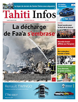 Cliquez sur la Une pour lire le journal