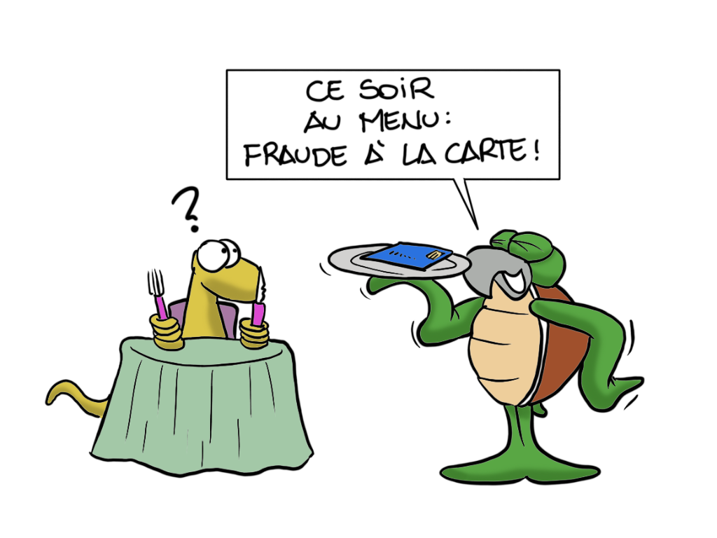 "Les cartes bancaires", par Munoz