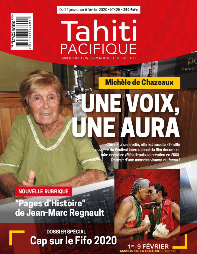 À la Une de Tahiti Pacifique vendredi 24 janvier 2020