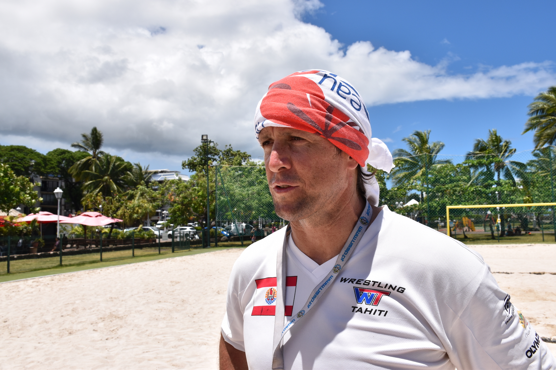 Petite reprise pour le beach wrestling