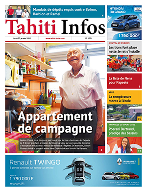 Cliquez sur la Une pour lire le journal