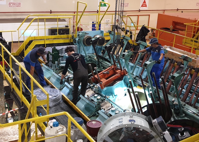 Les moteurs de la Punaruu fatiguent