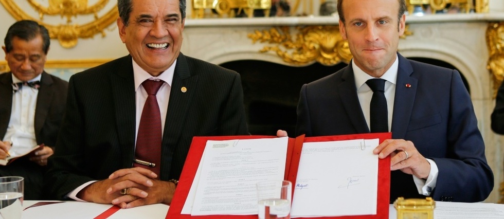 Fritch annonce l'arrivée de Macron pour le 16 avril