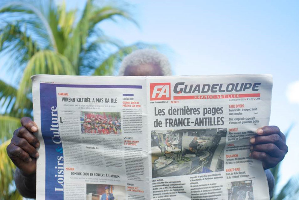 France-Antilles, seul quotidien des Antilles et de Guyane, en liquidation judiciaire