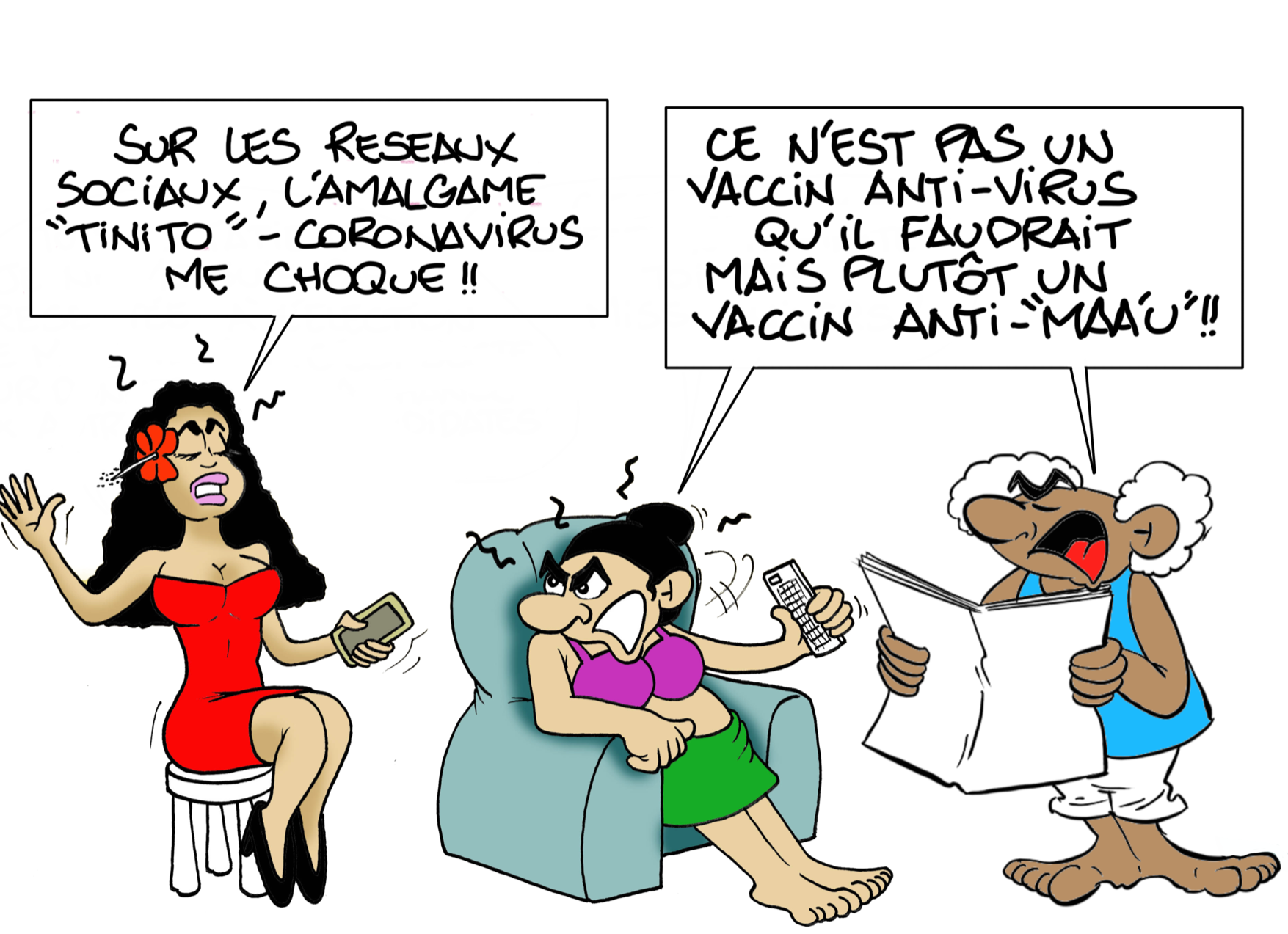 "Le coronavirus", par Munoz