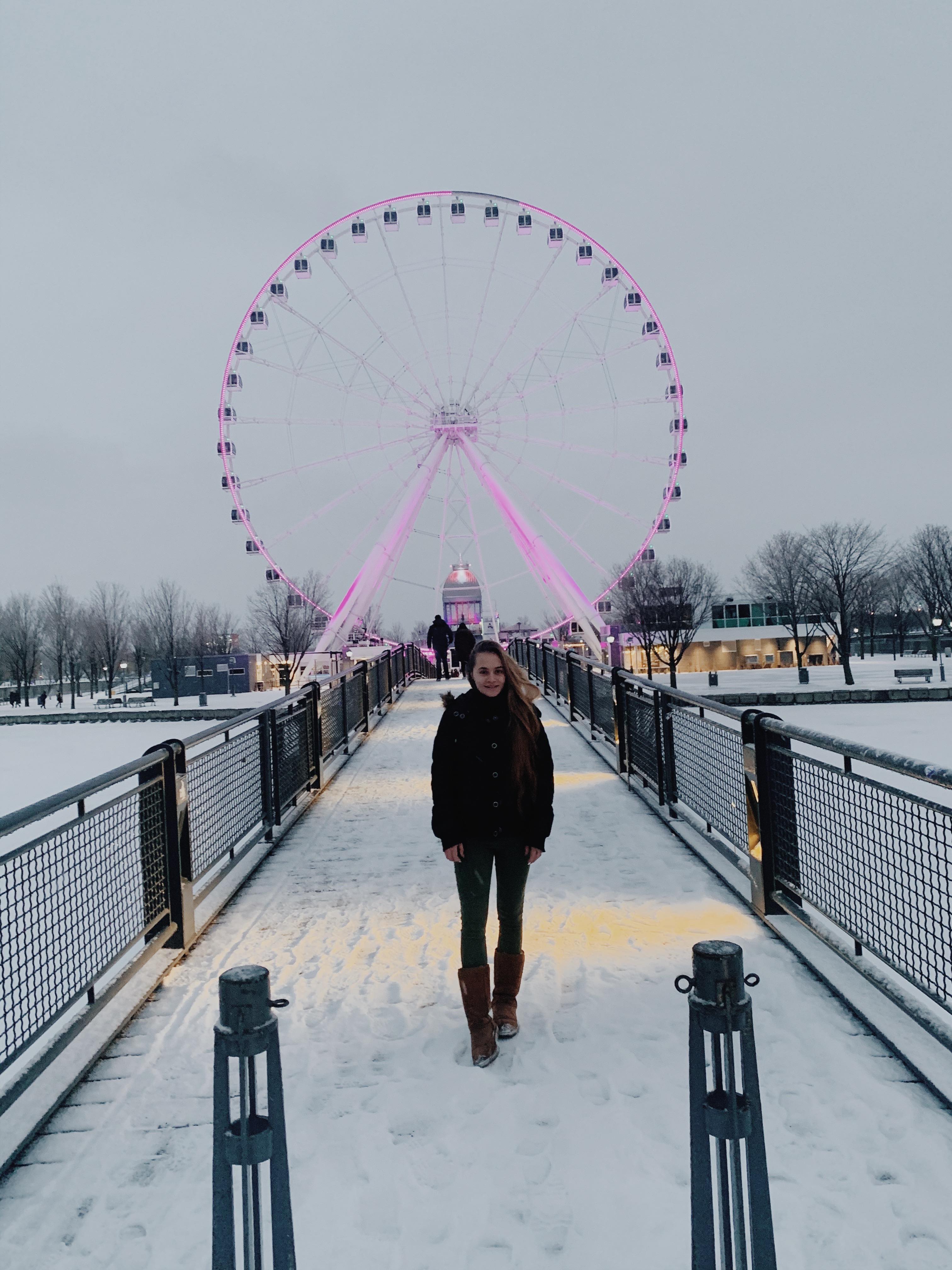 La jeune Anaïs Trondle est partie étudier à Montréal.