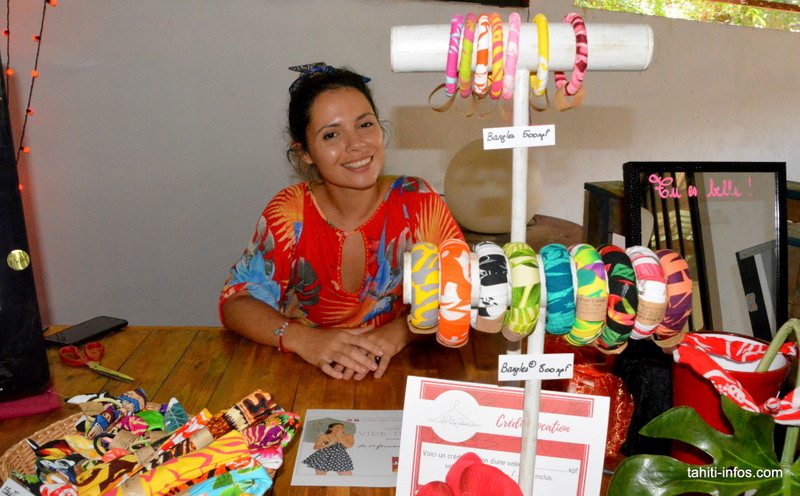 Tahara, de la P'tite cabine, réutilise ses chutes de tissus