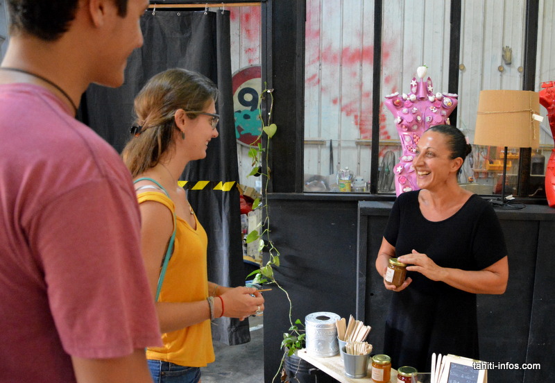 La Kitchenette Tahiti a connu un beau succès avec ses confitures maison et ses cuillères sexy