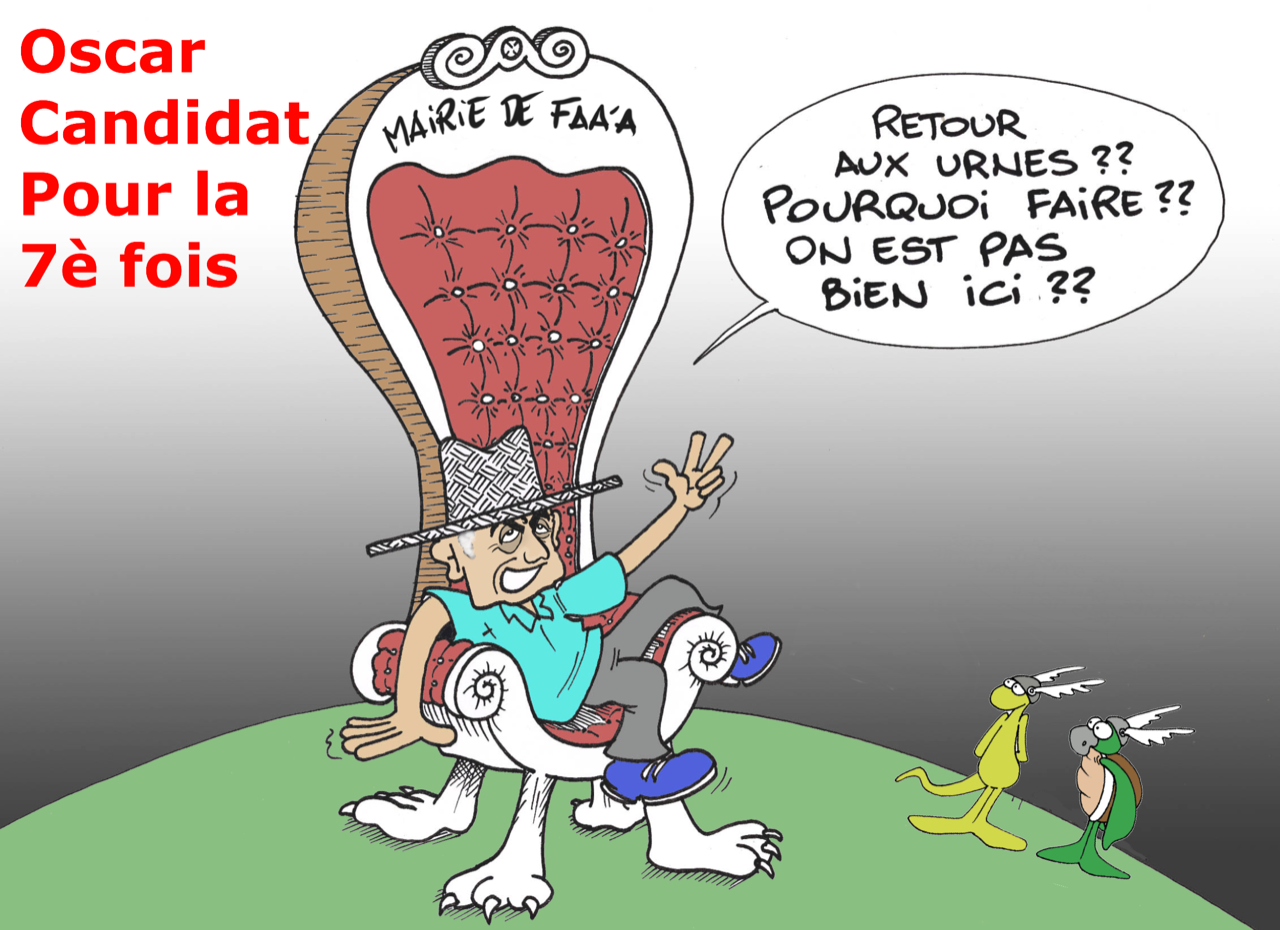 "Temaru aux Municipales", par Munoz