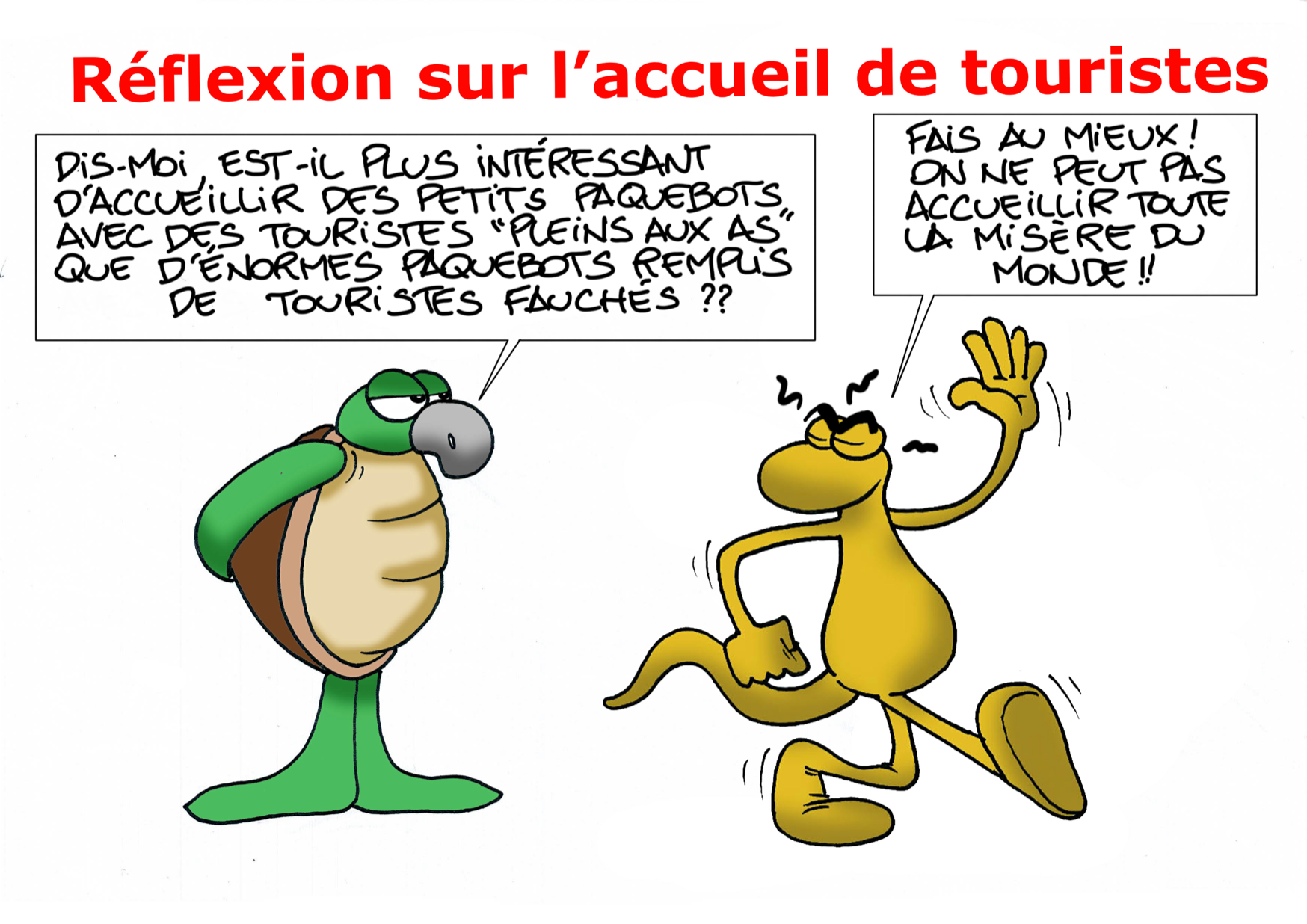 "Le tourisme", par Munoz
