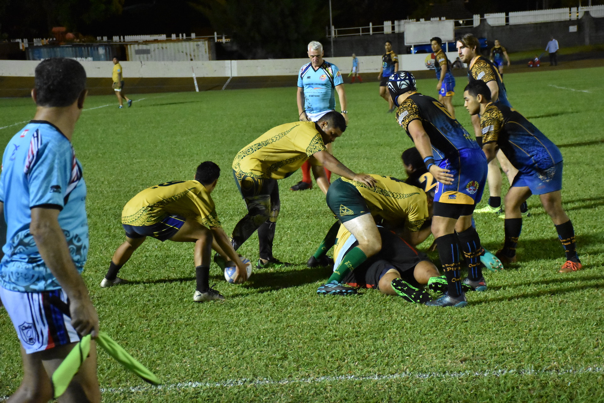 En finale, les Orange et Noir vont dérouler face au Faa'a Rugby en s'imposant dans les plus grandes largeurs avec pas moins de sept essais inscrits.