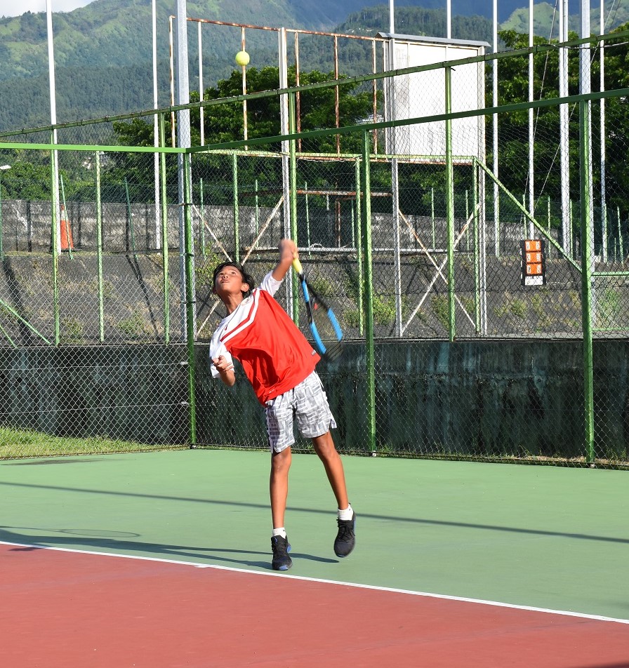 Keanau Lei Foc, jeune talent de l'AS Excelsior, a remporté le Master Jeunes dans la catégorie des 11-12 ans.