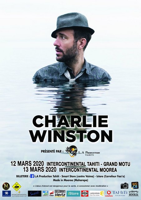 Charlie Winston vient chanter "Square 1" à Tahiti
