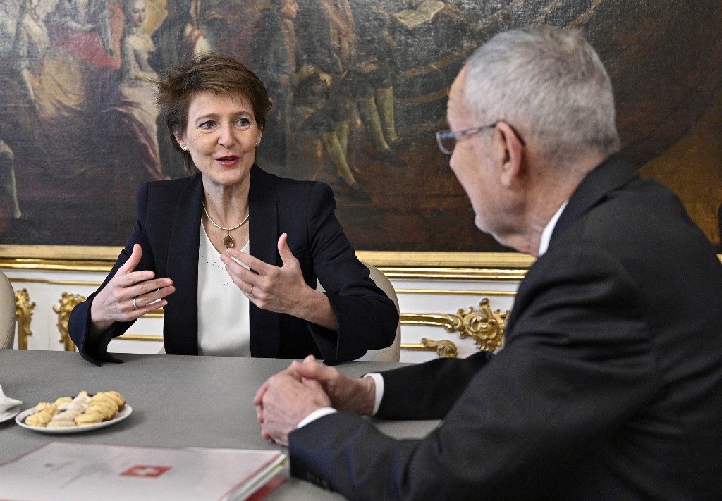 La présidente suisse fêtera ses 60 ans avec ceux qui partagent sa date de naissance