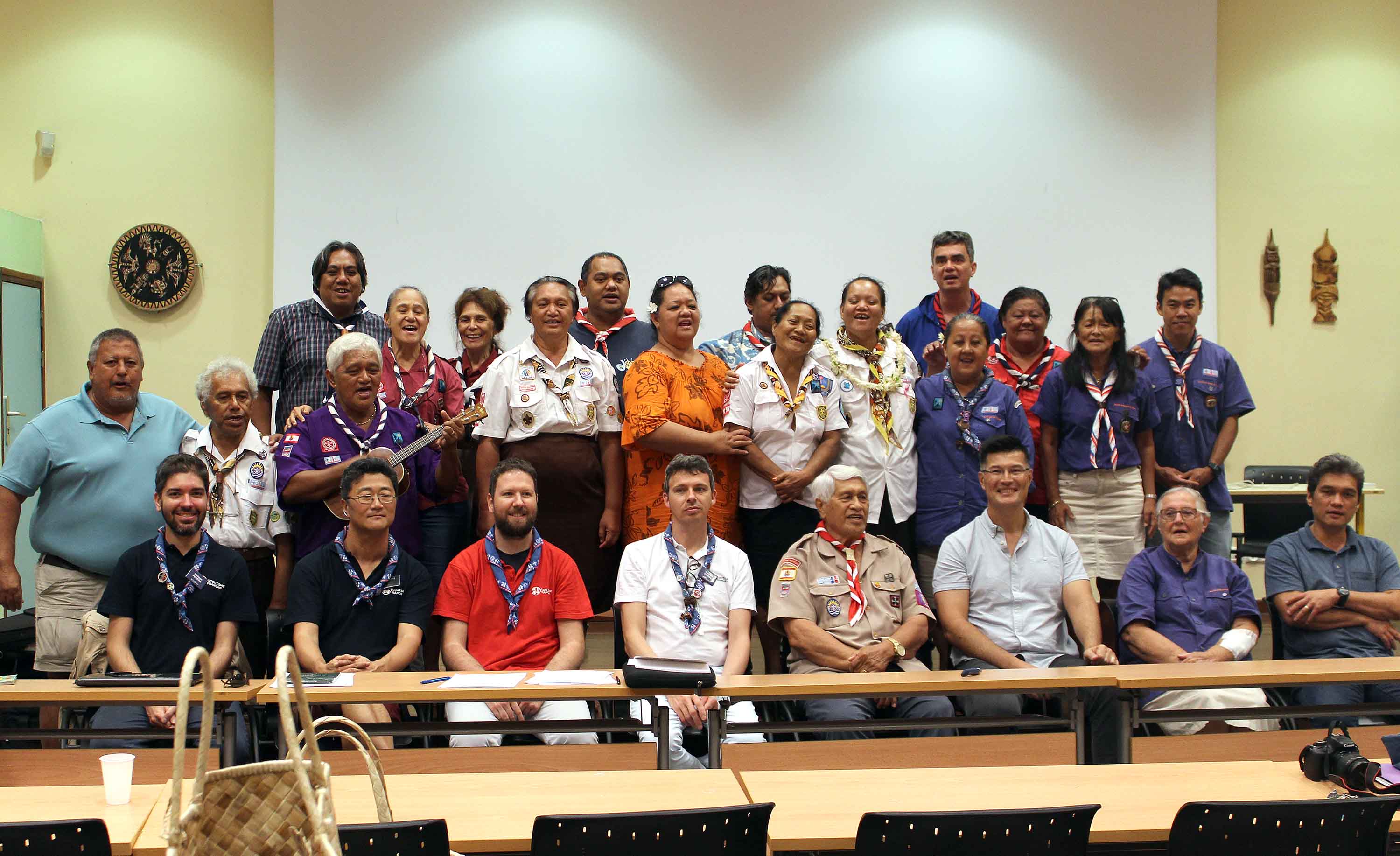 Les scouts polynésiens se rapprochent des Scouts de France