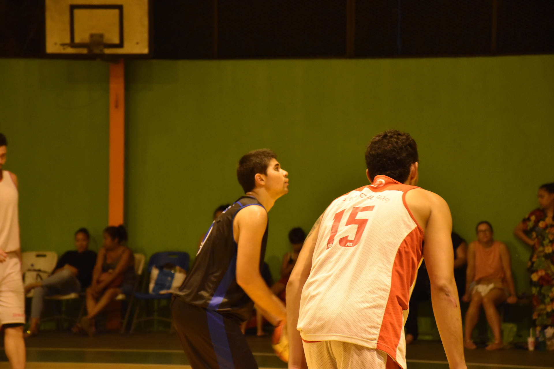 Heimoana Teamotuaitau, ici au lancer-franc, a notamment inscrit deux trois points dans les deux dernières minutes du match qui ont permis à Aorai de prendre le large au score.