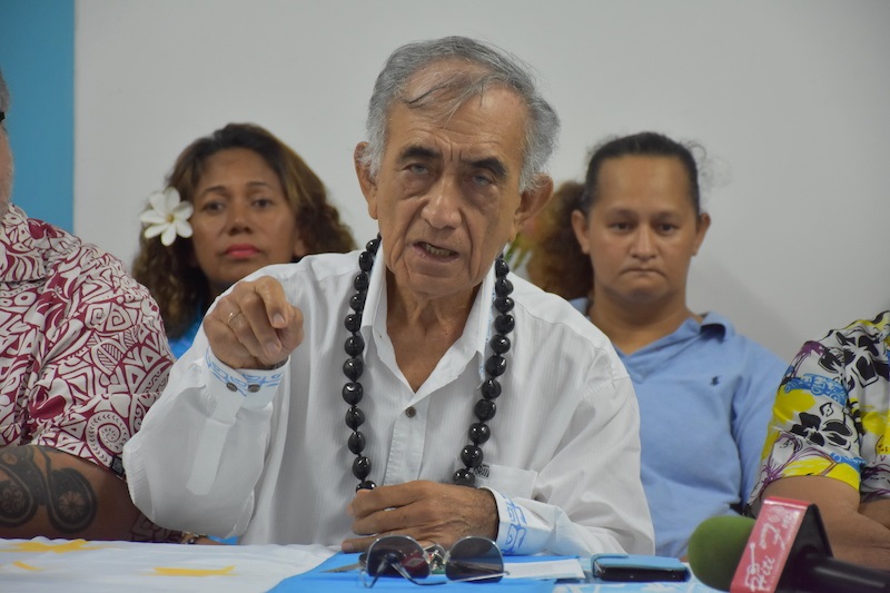 Oscar Temaru remet les pendules à l’heure à Papeete