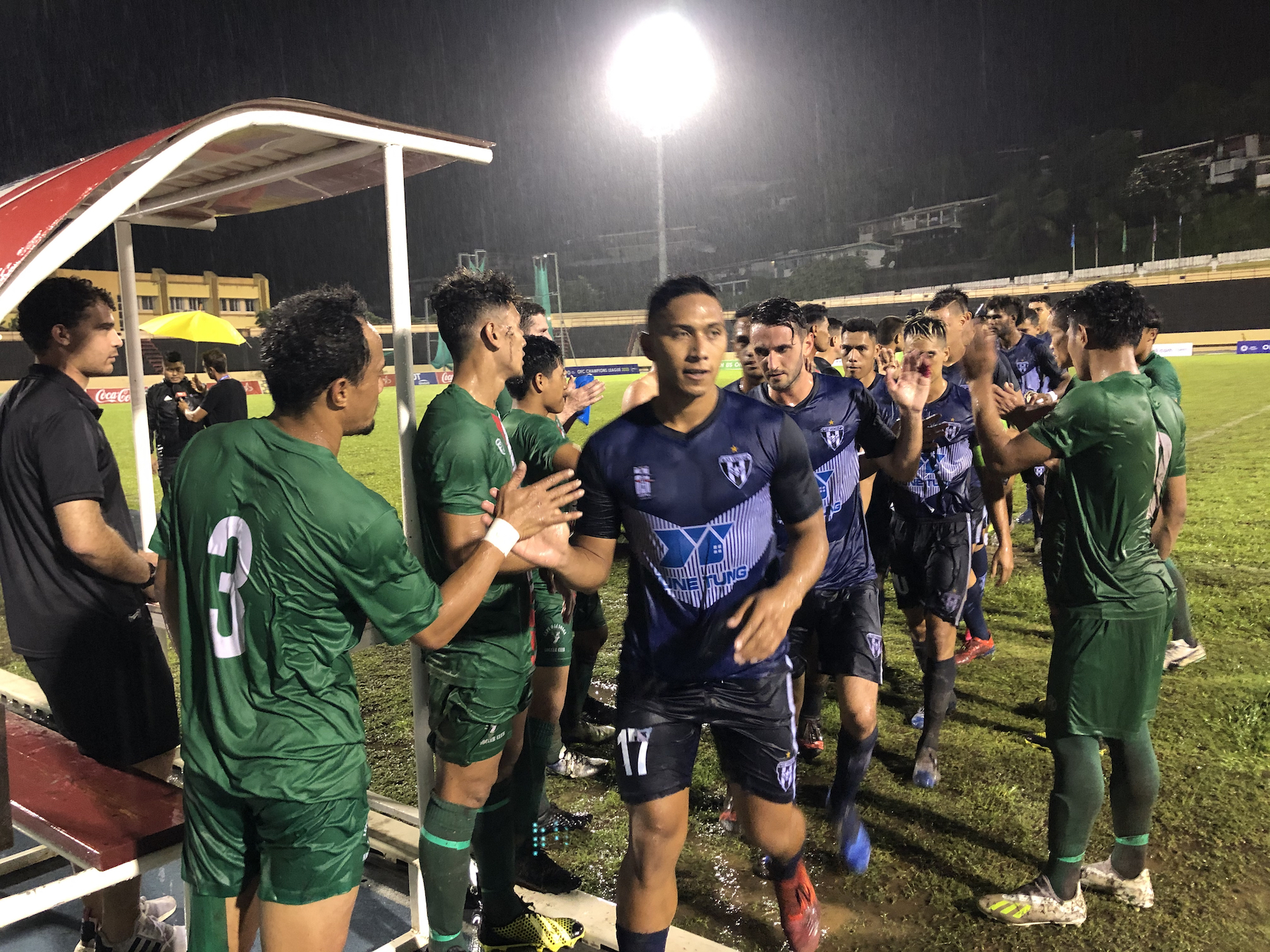 Tamatoa Tetauira et l'AS Vénus ont désormais rendez-vous mercredi avec Auckland City pour leur deuxième match de poule.