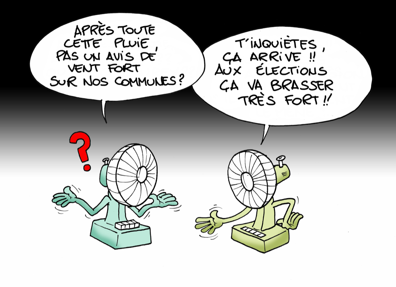 "Météo vs Elections", par Munoz