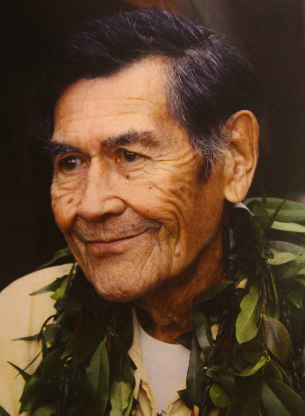 Un portrait d’Herb Kawainui Kane qui est décédé le 8 mars 2011, il y a neuf ans, après avoir consacré sa vie à la renaissance de la culture polynésienne à Hawaii.