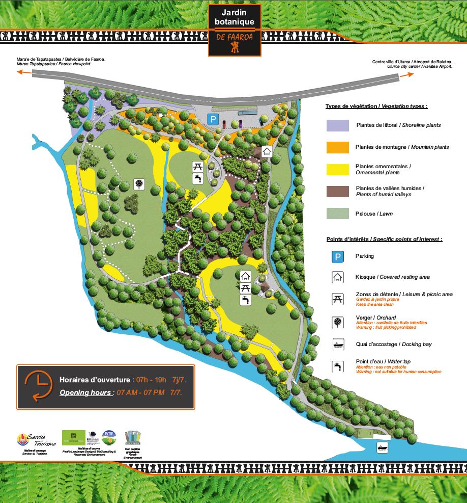 Raiatea : Le jardin botanique de Faaroa rouvert au public
