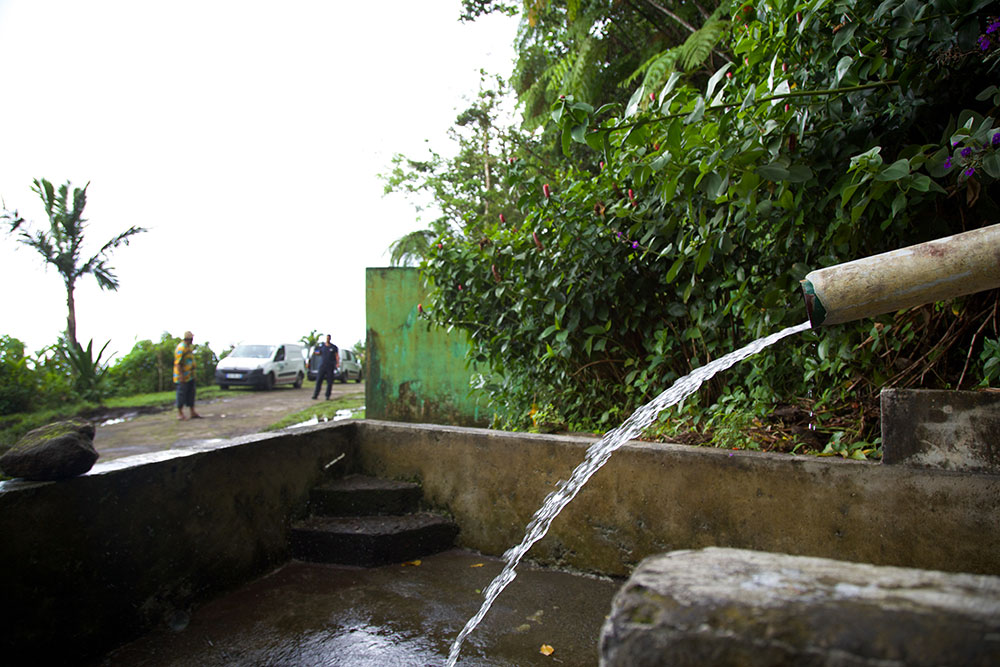 En Guadeloupe, se laver les mains pour lutter contre le coronavirus est parfois compliqué