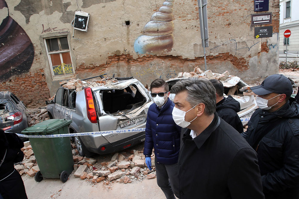 Croatie: un séisme frappe Zagreb, importants dégâts matériels