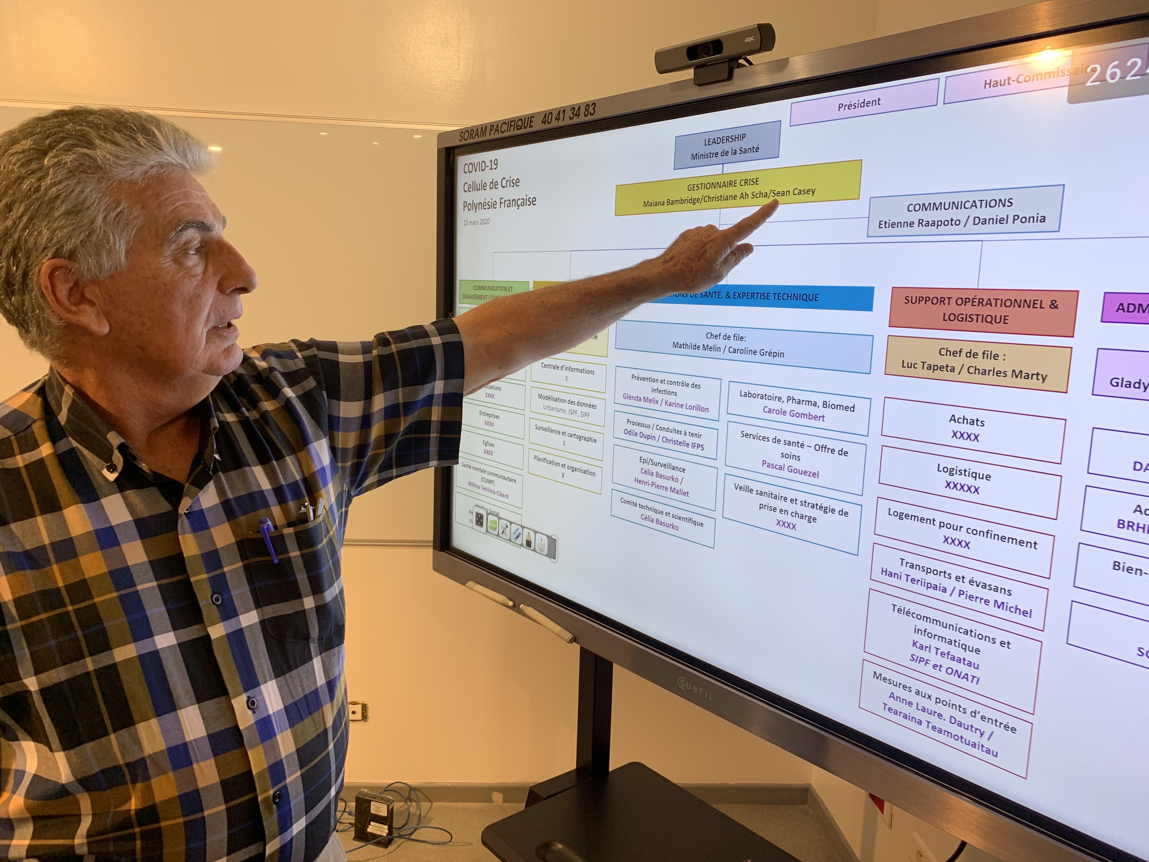 "On a des bataillons composés de dizaines de personnes. Ces différents agents vont être affectés à des tâches qui nous permettent de mieux réagir face à la crise sanitaire que nous traversons”, a insisté le ministre de la Santé.
