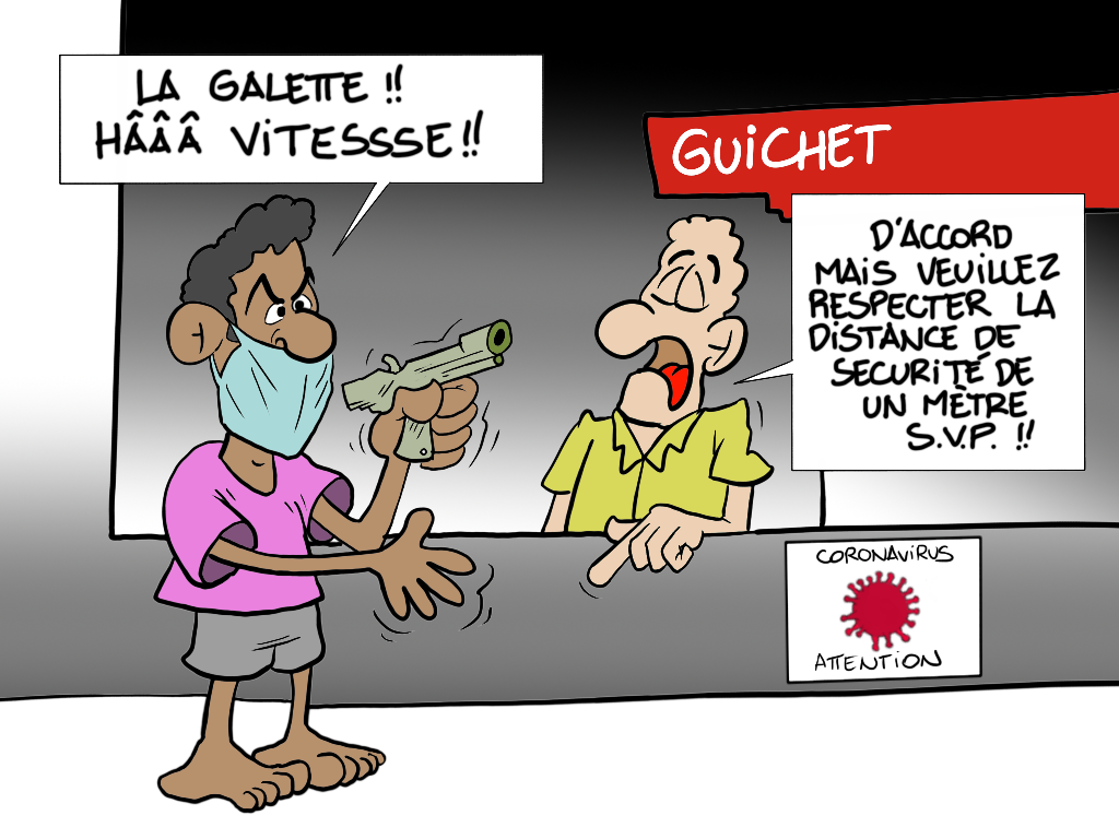 "La BP braquée", par Munoz