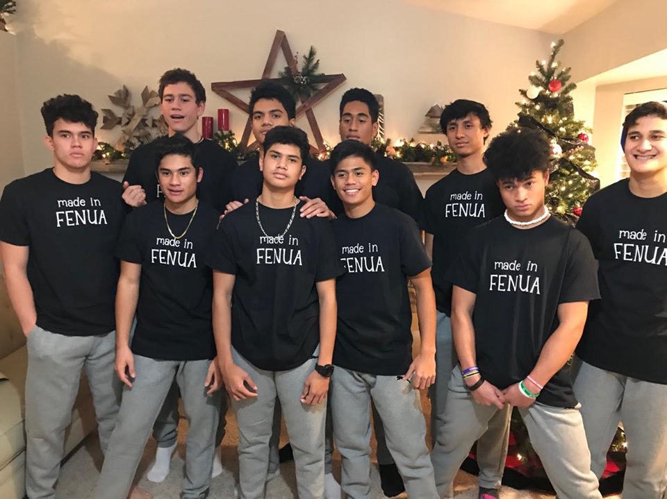 Une partie du groupe d'étudiants tahitiens qui est confiné depuis près de deux semaines dans la grande banlieue de Salt Lake City.