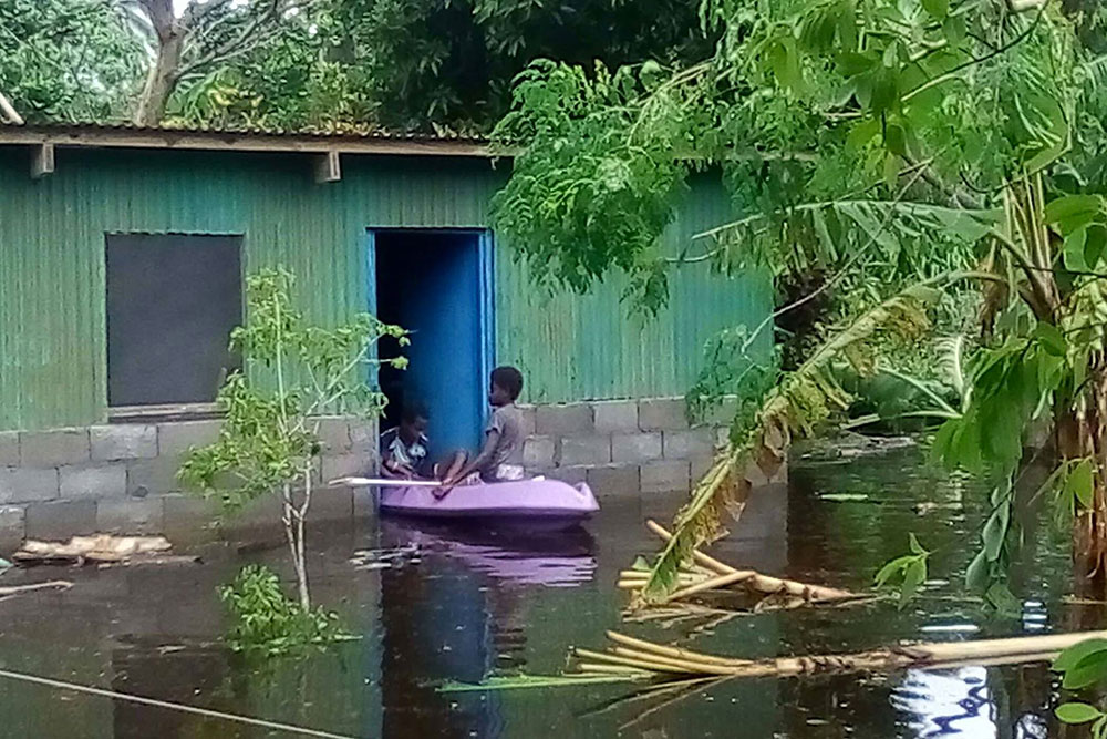 La deuxième ville du Vanuatu dévastée par le cyclone Harold