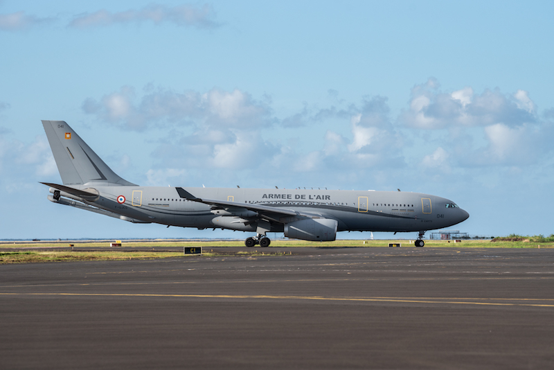 ​La deuxième équipe de désinfection arrive au fenua